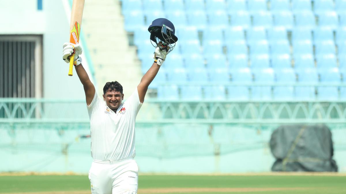 Sarfaraz Khan scores hundred for Mumbai, gets second century of Irani Cup career